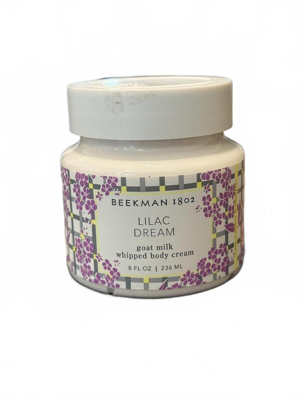Beekman Lilac Dream Whipped Body Cream NEW & Sealed, Authentic